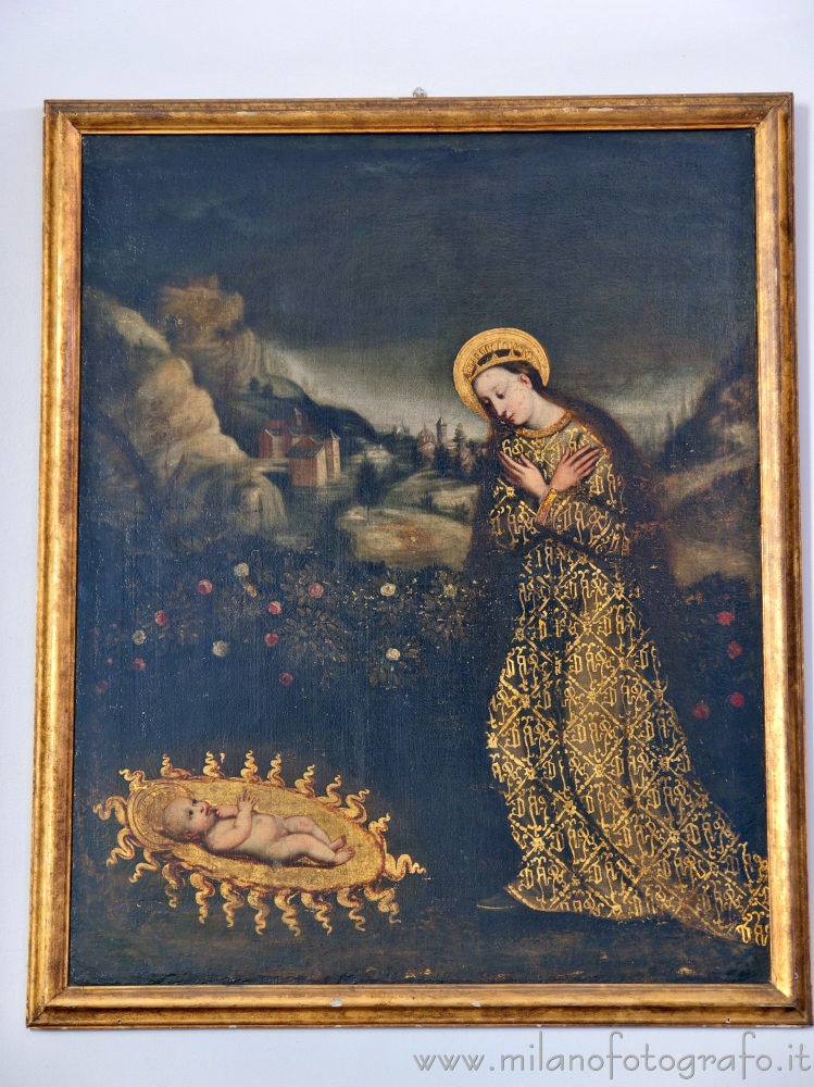 Milan (Italy) - Painting of Saint Mary of Peace in the church with the same name